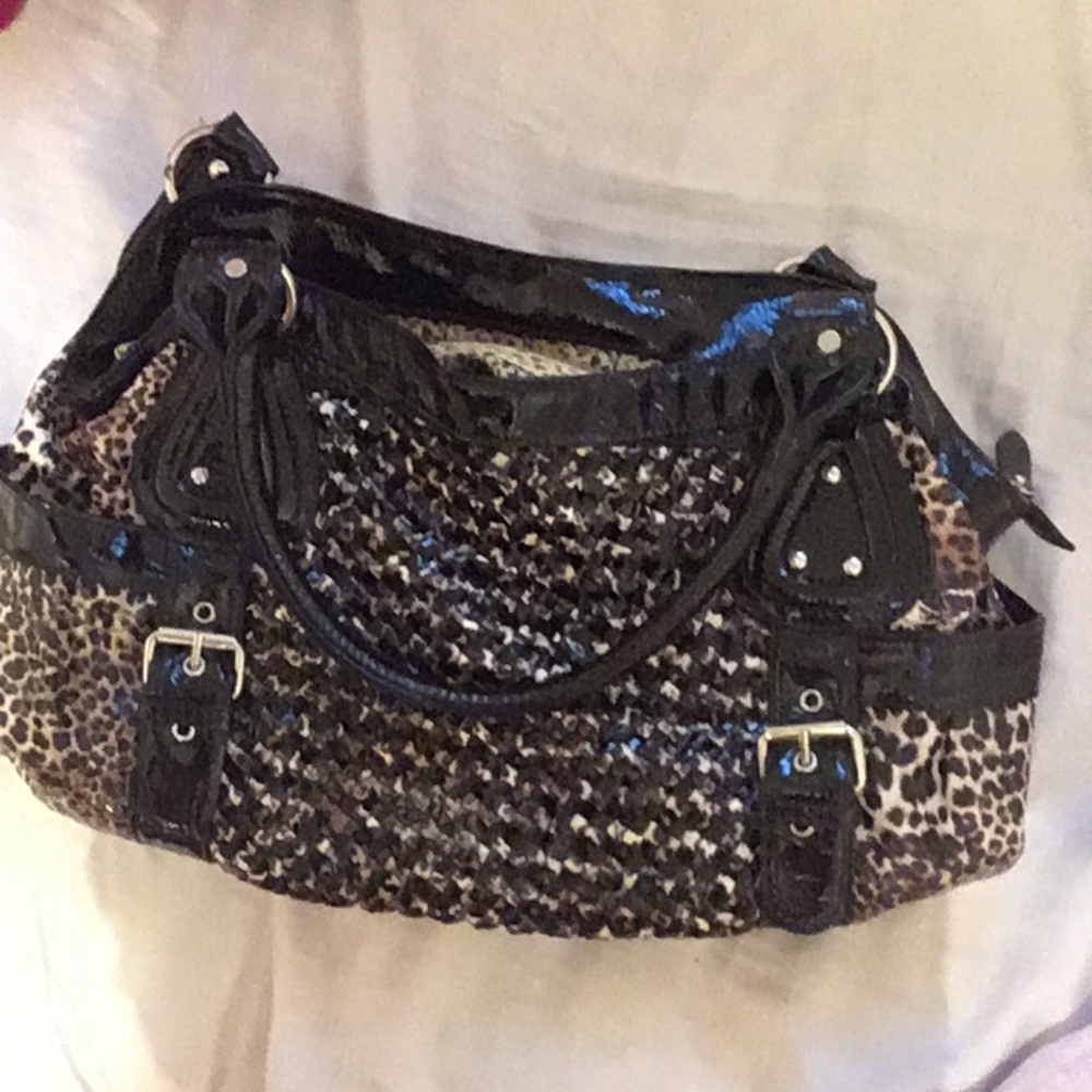 cheetah print purse